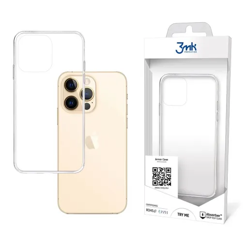 3mk Armor series iPhone 13 Pro tok - átlátszó 3mk Armor series iPhone 13 Pro tok - átlátszó