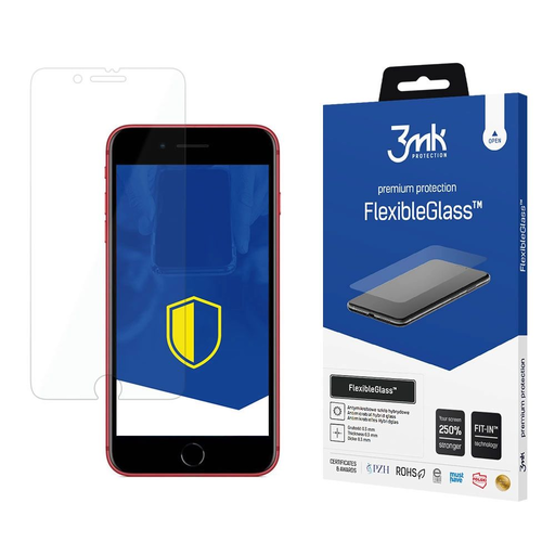 3mk FlexibleGlass™ hybrid üveg iPhone 8 Plus-hoz üvegfólia 3mk FlexibleGlass™ hybrid üveg iPhone 8 Plus-hoz üvegfólia