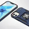 Wozinsky Ring Armor tok iPhone 14-hez páncélozott tok mágneses tartógyűrűvel kék - 0. kép