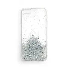 Wozinsky Star Glitter Shining tok Samsung Galaxy A31 készülékhez, átlátszó