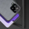 Dux Ducis Fino tok nylon anyaggal borítva Samsung Galaxy A22 4G-hez, szürke - 2. kép