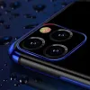 Átlátszó Színes Tok Gel TPU Keretezett Borítás Samsung Galaxy A22 4G fekete tok - 2. kép