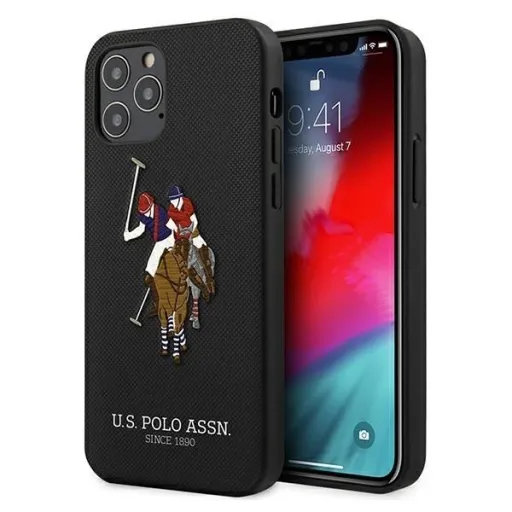 US Polo USHCP12LPUGFLBK iPhone 12 Pro Max 6.7