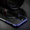 Clear Color tok TPU gél borítással és metál kerettel Samsung Galaxy A13 5G-hez, kék - 0. kép