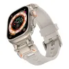Tech-Protect Delta Pro szíj Apple Watch 4 / 5 / 6 / 7 / 8 / 9 / SE / Ultra 1 / 2 (42/44/45/49 mm) - bézs titánium - 1. kép
