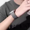 Tech-Protect IconBand Magnetic szíj Apple Watch 4 / 5 / 6 / 7 / 8 / 9 / SE / Ultra 1 / 2 (42/44/45/49 mm) - Fekete és Narancs - 4. kép