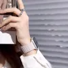 Tech-Protect IconBand Mágneses szíj Apple Watch 4 / 5 / 6 / 7 / 8 / 9 / SE / Ultra 1 / 2 (42/44/45/49 mm) - Titánium Narancs - 3. kép
