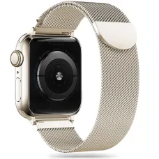 Tech-Protect MilaneseBand Apple Watch 4 / 5 / 6 / 7 / 8 / 9 / SE (38/40/41 mm) - bézs