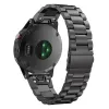 Tech-Protect rozsdamentes fémszíj Garmin Fenix 3/5X/3HR/5X Plus/6X/6X Pro/7X - Fekete - 1. kép