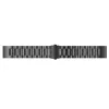 Tech-Protect rozsdamentes fémszíj Garmin Fenix 3/5X/3HR/5X Plus/6X/6X Pro/7X - Fekete - 2. kép