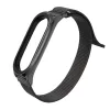 Tech-Protect Nylon szíj Xiaomi Mi Smart Band 5/6/6 NFC - Fekete - 1. kép