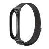 Tech-Protect Nylon szíj Xiaomi Mi Smart Band 5/6/6 NFC - Fekete - 3. kép