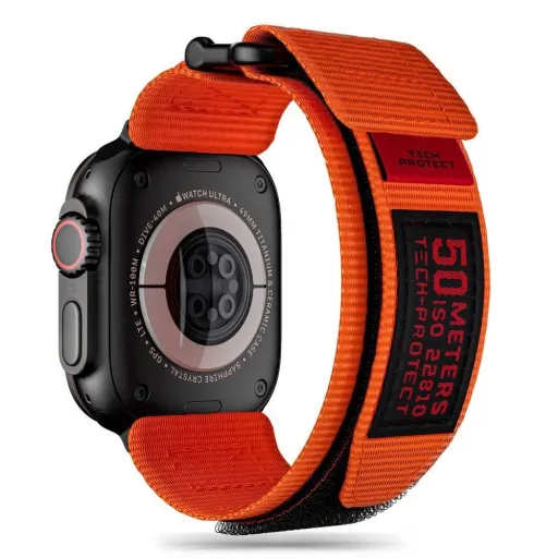 Tech-Protect Scout Pro szíj Apple Watch 4 / 5 / 6 / 7 / 8 / 9 / SE / Ultra 1 / 2 (42/44/45/49 mm) - narancssárga