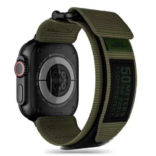 Tech-Protect Scout Pro szíj Apple Watch 4 / 5 / 6 / 7 / 8 / 9 / SE / Ultra 1 / 2 (42/44/45/49 mm) - zöld