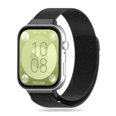 Tech-Protect MilaneseBand remienok Huawei Watch Fit 3 - čierna Tech-Protect MilaneseBand remienok Huawei Watch Fit 3 - čierna