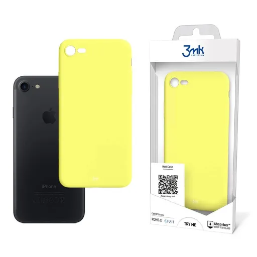 3mk Matt Case iPhone 7 / 8 / SE 2020 / SE 2022 tok - sárga