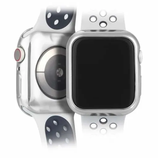 Dux Ducis 2x TPU gél tok Apple Watch 4 44mm ezüst/átlátszó Dux Ducis 2x TPU gél tok Apple Watch 4 44mm ezüst/átlátszó