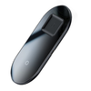 Baseus Simple 2in1 vezeték nélküli telefon és airpods Qi töltő 15W fekete (WXJK-01) - 1. kép
