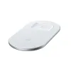 Baseus Simple 2in1 vezeték nélküli telefon és airpods Qi töltő 18W fehér (WXJK-02) - 1. kép