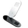 Baseus Simple 2in1 vezeték nélküli telefon és airpods Qi töltő 18W fehér (WXJK-02) - 2. kép