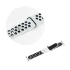 Sport óraszíj Apple Watch 38/40/41 mm fekete/fehér - 1. kép