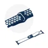 Sport óraszíj Apple Watch 38/40/41 mm sötétkék/fehér - 1. kép