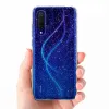 Spigen Liquid Crystal flexibilis TPU gél tok Xiaomi Mi A3 flitteres áttetsző - 2. kép