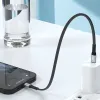 Dudao L10P Lightning - USB-C PD 20W kábel 0.23m - fekete - 4. kép