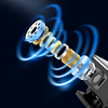 PULUZ vezeték nélküli mikrofon (2 adó + 1 vevő) 3.5mm jack csatlakozással (PU3154B) - 2. kép
