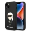Karl Lagerfeld KLHMP14MSNIKBCK iPhone 14 Plus 6.7" tok fekete/fekete Szilikon Ikonik Magsafe thumbnail