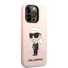 Karl Lagerfeld Silicone Ikonik MagSafe tok iPhone 14 Pro Max - rózsaszín - 2. kép