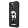 Karl Lagerfeld Szilikon Ikonik MagSafe tok iPhone 14 Pro - fekete - 0. kép