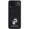 Karl Lagerfeld Saffiano Karl&Choupette Pin tok Samsung Galaxy Z Flip 4 - fekete - 0. kép