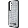 Karl Lagerfeld Rhinestone Metal Logo tok Samsung Galaxy S24 - ezüst - 4. kép