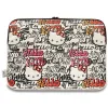 Hello Kitty PU Metal Logo 14