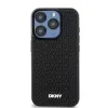 DKNY 3D Rubber Repeat Pattern tok iPhone 15 Pro Max - fekete - 1. kép