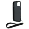 DKNY Wrist Strap Stock Logo iPhone 15 Plus tok - Fekete - 2. kép