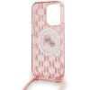 Karl Lagerfeld IML Crossbody Monogram Karl & Choupette Head MagSafe tok iPhone 15 Pro Max - Pink - 4. kép