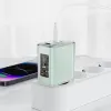 Acefast GaN 65W töltő 3 porttal (1xUSB, 2xUSB C) szürke (A45) - 4. kép