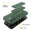 Wozinsky Kickstand Case szilikon tok állvánnyal iPhone 12 Pro Max-hoz mentazöld - 1. kép