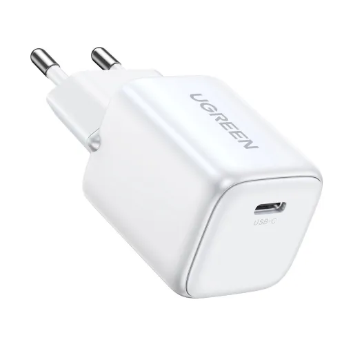 GaN USB C 30W PD Ugreen Nexode Mini gyors töltő - fehér