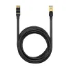 Baseus Speed Seven Nagy Sebességű RJ45 Hálózati Kábel 10Gbps 8m Fekete (WKJS010601) - 2. kép