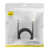 Baseus Speed Seven Nagy Sebességű RJ45 Hálózati Kábel 10Gbps 8m Fekete (WKJS010601) - 3. kép