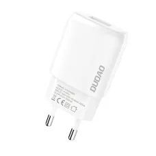Dudao USB-A hálózati töltő adapter 7.5W fehér (A1sEU)