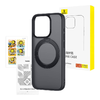 Baseus SkyRing Magnetic tok tartóval iPhone 15 Pro-hoz + üvegfólia és tisztítókészlet (fekete) - 3. kép