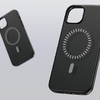 Baseus Fauxther Series mágneses telefontok iPhone 15 Pro Max (fekete) tok - 3. kép