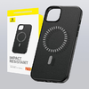 Baseus Fauxther Series mágneses tok iPhone 15 Pro (fekete) - 1. kép
