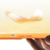 Baseus Fauxther Series mágneses tok iPhone 15 ProMax (narancssárga) tok - 4. kép