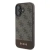 Guess PU 4G Stripe iPhone 16 tok Barna - 1. kép