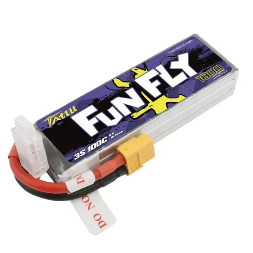 Tattu Funfly 1800mAh 11.1V 100C 3S1P XT60 akkumulátor